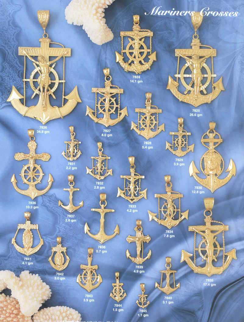 anchors,religious gifts religious jewelry anchor crosses anchor crucifixes